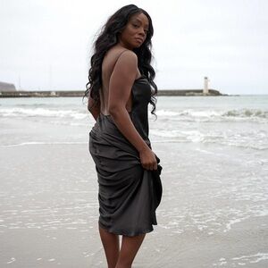 Zara Black Maxi Dress